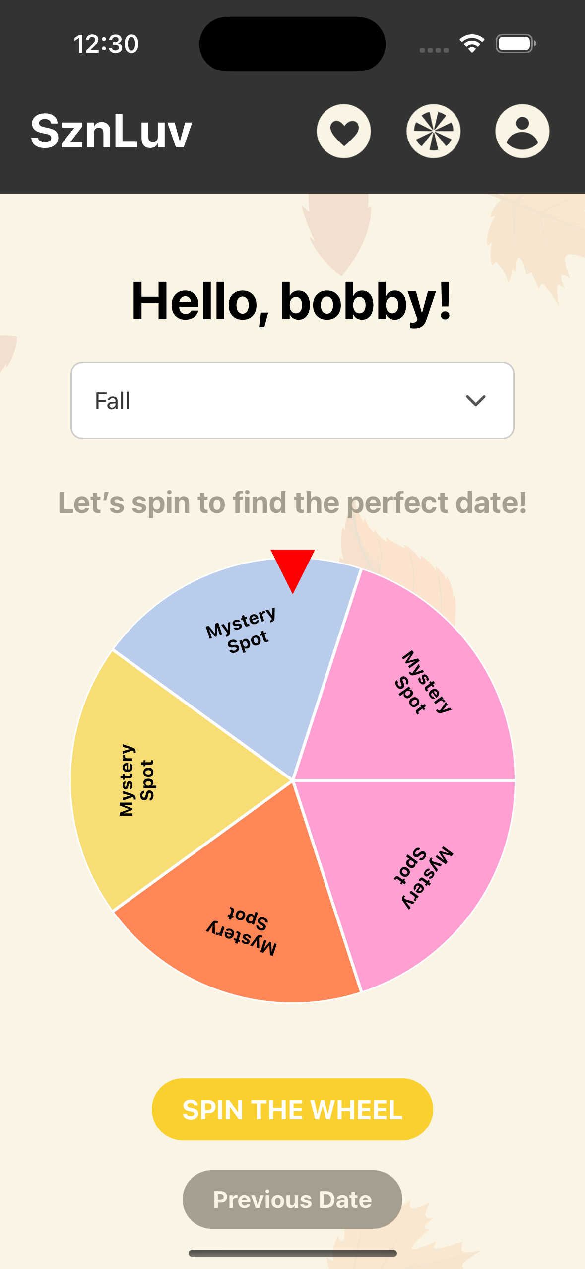 Spin-The-Wheel Randomizer